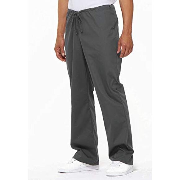 NWT Dickies Men’s Drawstring Scrub Pant Pewter Medical Workwear 5XL - Picture 5 of 6